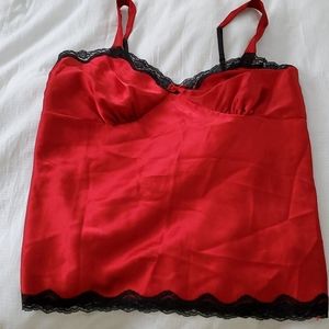 Cacique Satin and Lace Chemise